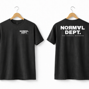 Heavyweight Tee NORMAL DEPT Black Tee